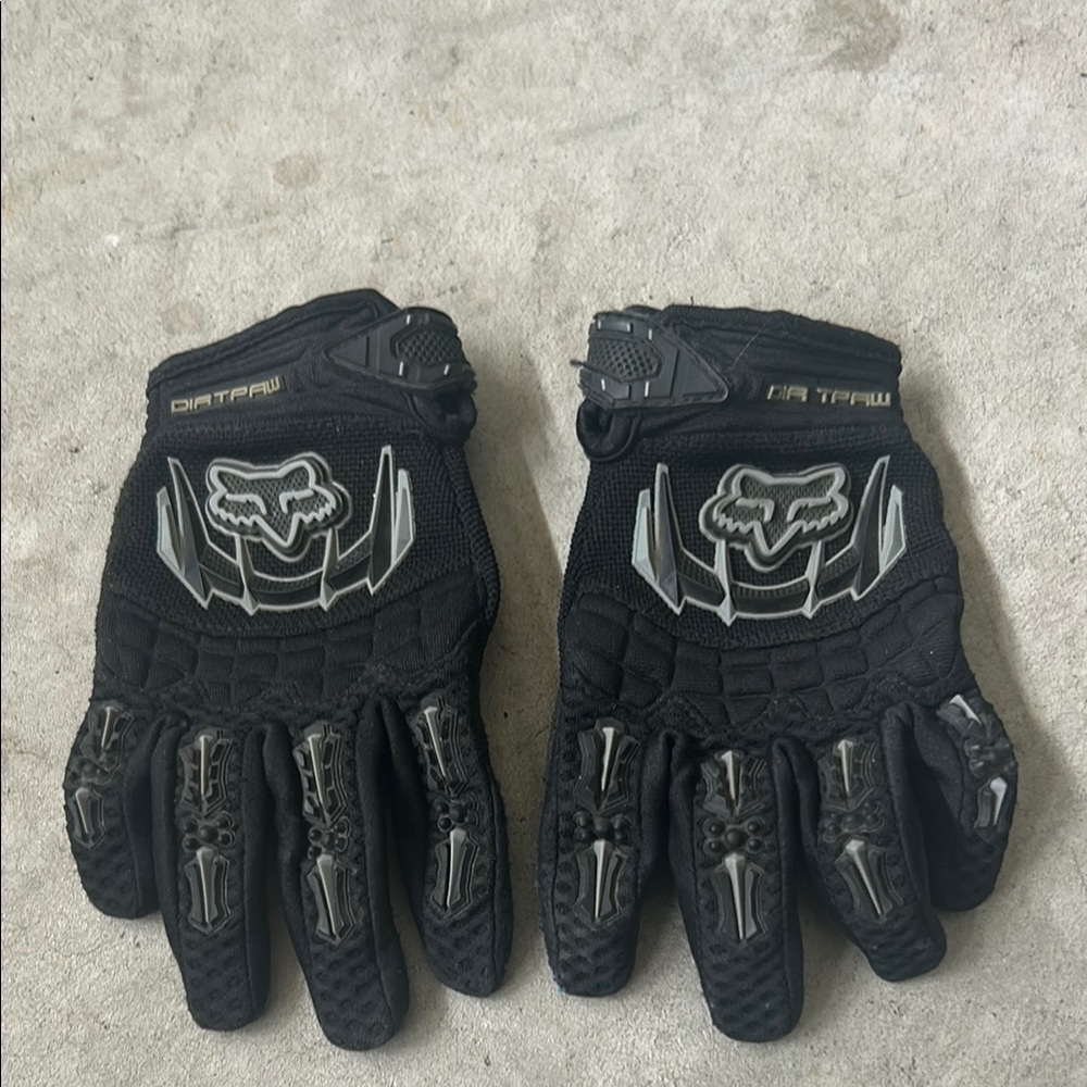 Fox Racing Black Gloves